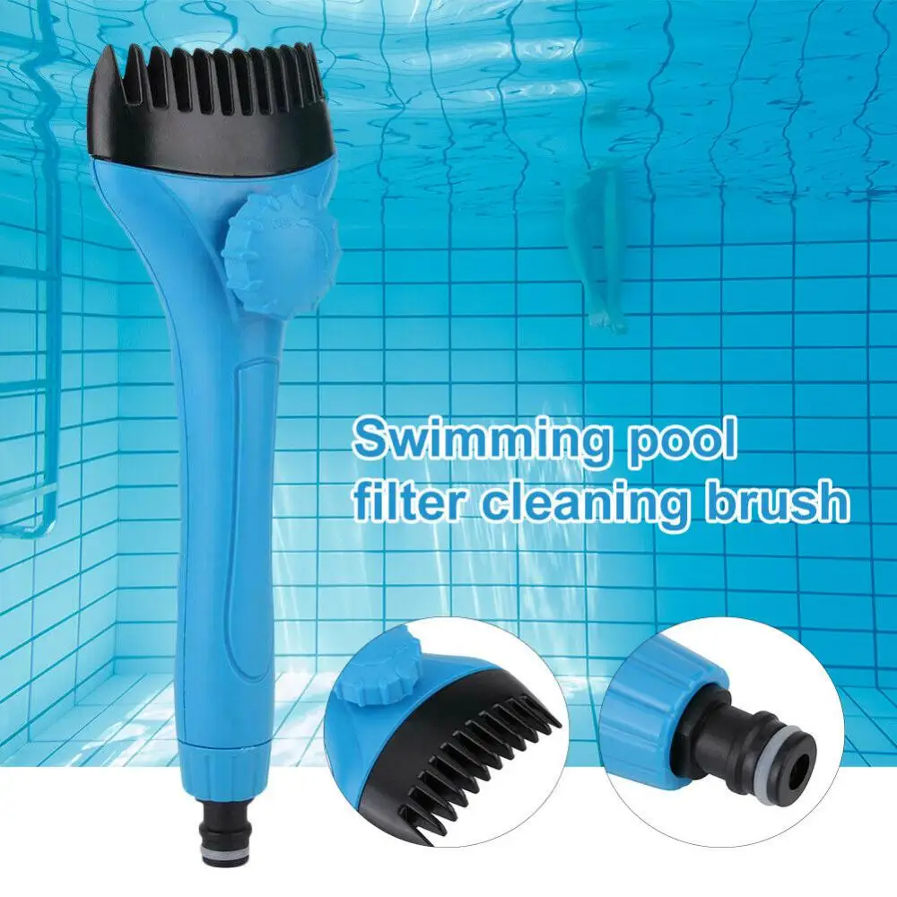 

Swimming Pool Filter Jet Cleaner Wand Cartridge Removes Debris Dirt Handheld For Pool Hot Tub Spa Water Hogard Cleaning Brush