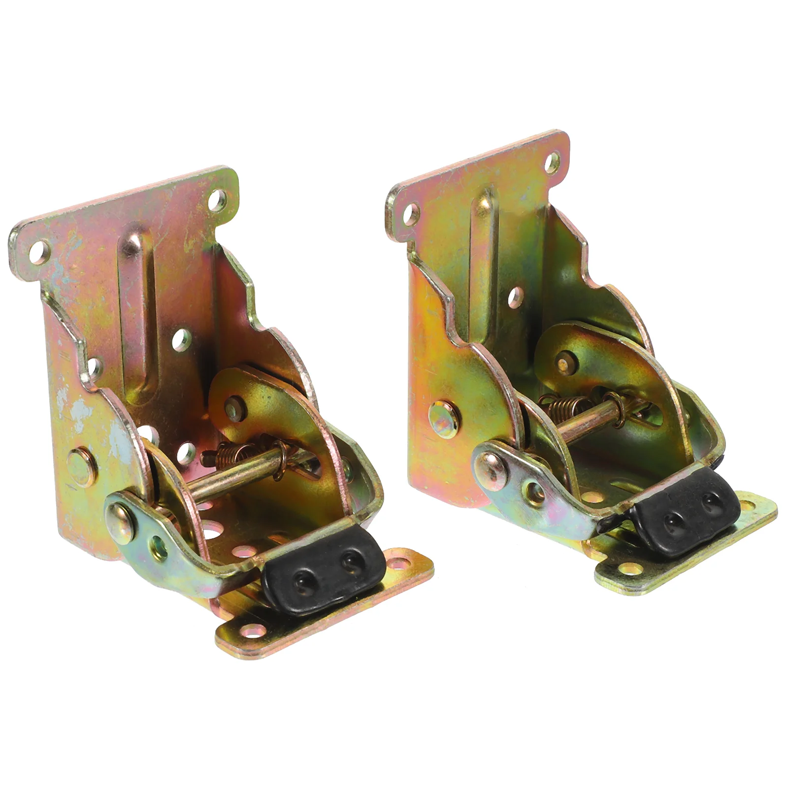 

2 Pcs Desk Legs Self-locking Folding Hinge Hinges for Heavy Duty Steel Table Chair