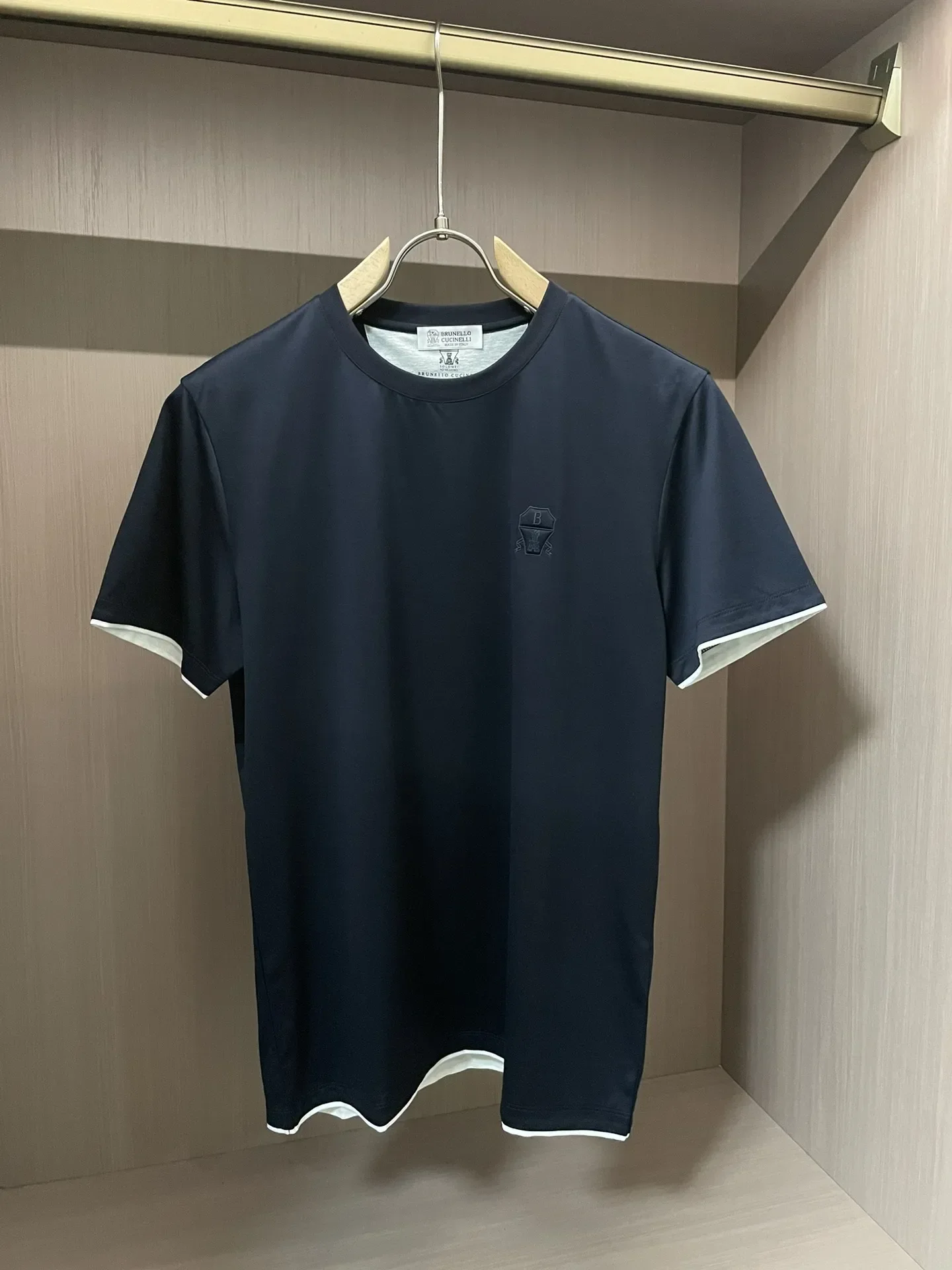 

BILLIONAIRE SIJITONGDA Shirt silk men 2024 summer new short sleeve breathable thin embroidery quality big size M-3XL