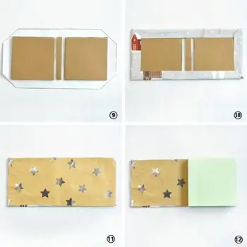 Kit di 6 Strumenti per Rilegatura e Scrapbooking per Principianti, Set di Stencil Fai-da-Te di Facile Utilizzo, Materiali per Planner, Diari e Album