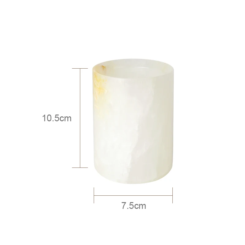 Stone bathroom set accessories