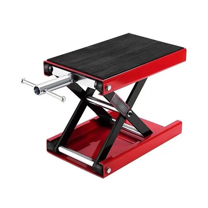 

Motorcycle Jack 500KG 1100LBS Center Scissor-type Lift Platform Suitable For Motorcycle ATV Work Stand Professional Repair Tools