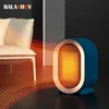 1200W Electric Heater Portable Desktop Fan Heater Heating Warm Air Blower Mini Radiator Home Office Warmer Machine for Winter 1