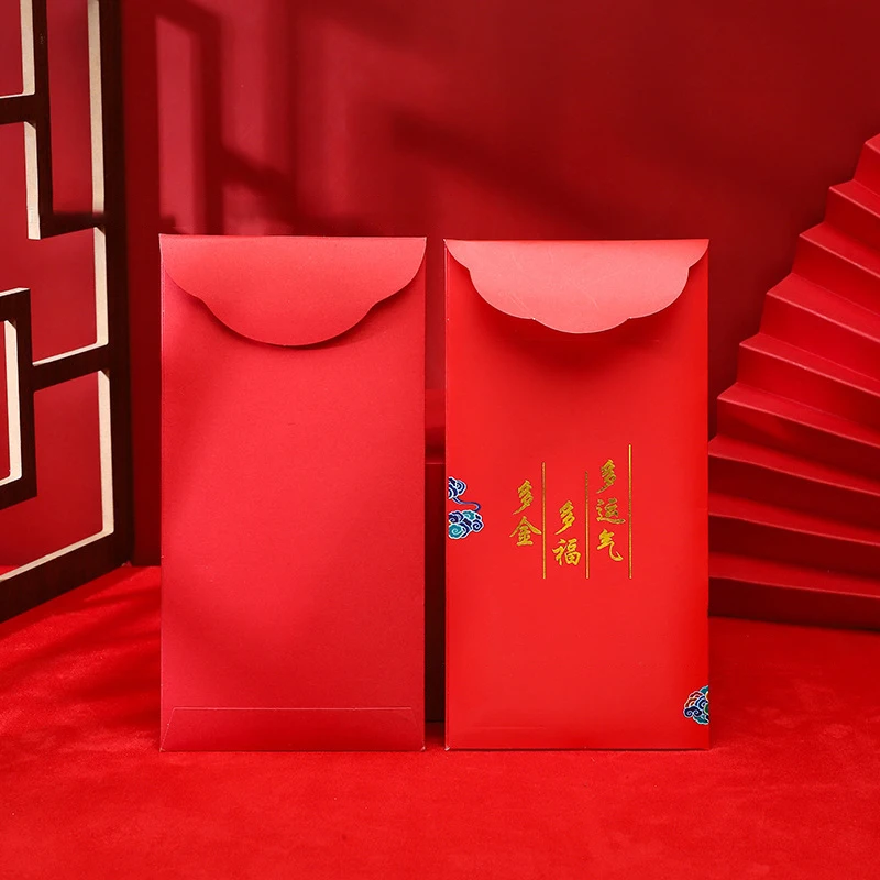 Chinese New Year Red Envelopes 2024 Dragon Lucky Money Envelopes Red Packet With Gold Coin Hong Bao For Spring Festival Decor