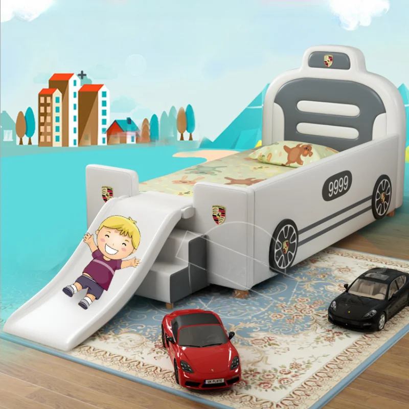 Pretty Luxury Childrens Bed Modern Elegant Villa Comferter Kids Bed Baby Loft Camas De Dormitorio Furniture Home 5