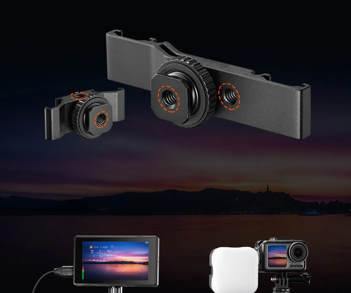Godox VSM - H02 VSM - H03 Hot Shoe Accessories Dual Cold Shoe for Phone Camera