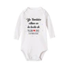 Personalized Baby Bodysuit I Also Attended The Wedding Custom Name Baby Jumpsuit Wedding Toddler Infant Boy Girs Rompers Outfits 6