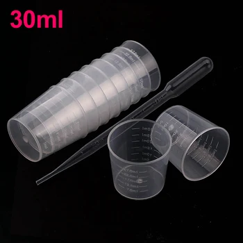 Disposable Plastic Measuring Cups 1