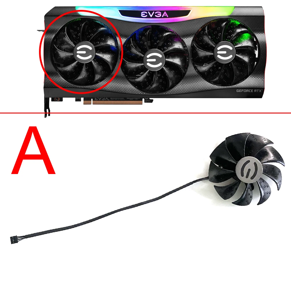 geforce rtx3080 rtx 3090 ftw3 ultra ventiladores de refrigeração