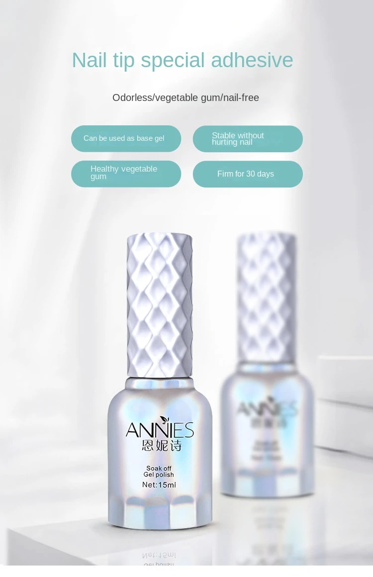 Description Picture 2 of itemAnnies Hot Sale15ml Nail adhesive gel polish Long Lasting Soak off Gel Gel Nail Salon
