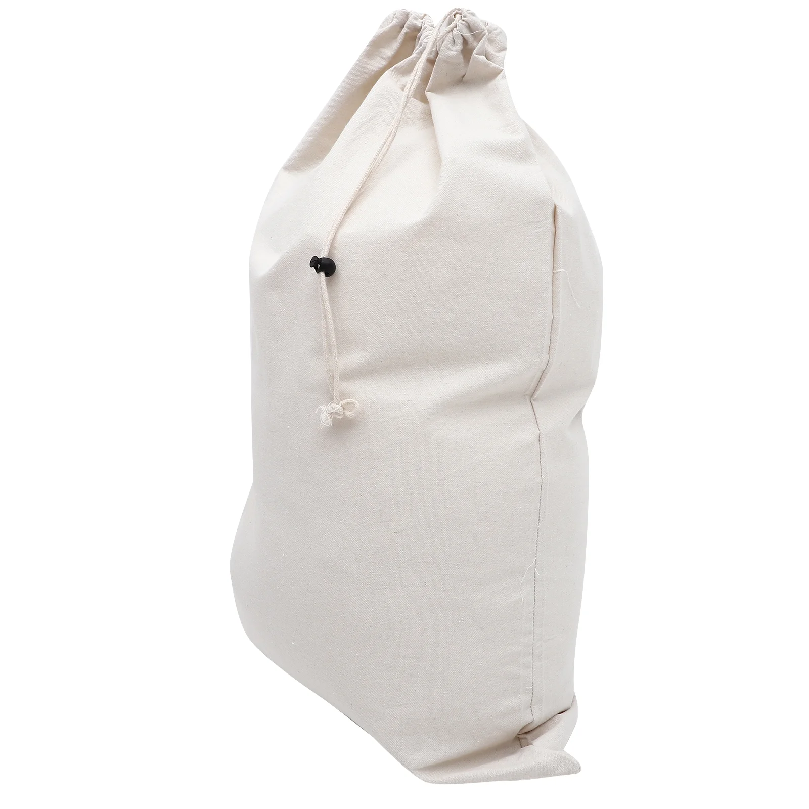 

Natural Color Canvas Laundry Bag Large Home Travel Camping Dirty Clothes Storage Household