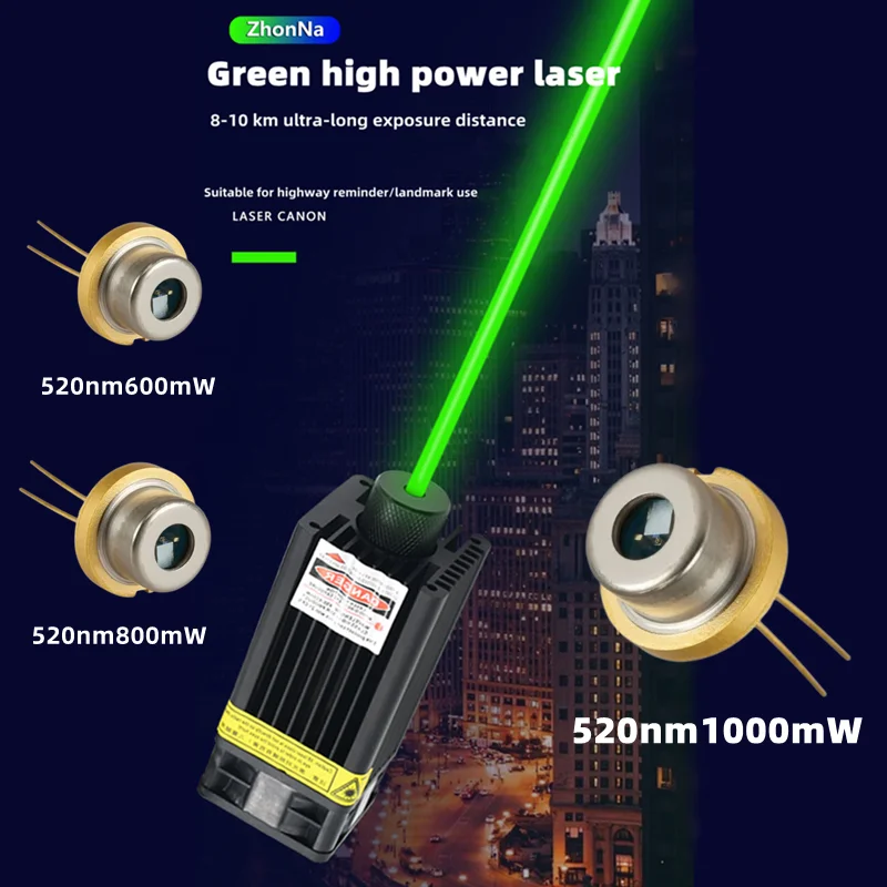 520nm Green Laser Diode Module, 520nm Direct Emission Laser Diode Modules