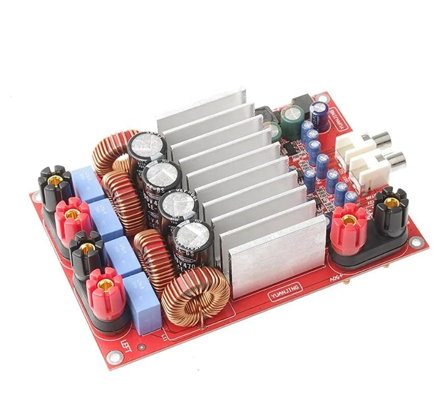 Taidagent-아날로그 입력 스테레오 오디오 클래스 D, 300 w, 4 Ohm 앰프, 고전력 증폭기, Pcb 보드, OPA1632 Tas5630