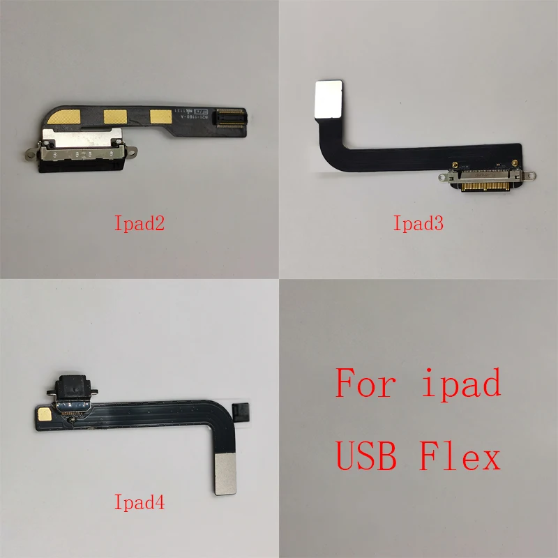 USBChargingPortConnectorChargerDockSocketFlexCableForipad23