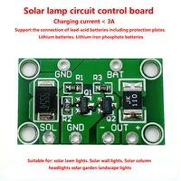 Panneau solaire automatique, panneau de chargeur de batterie, veilleuse, interrupteur de commande de lampe LED, Module de contrôleur de charge de chargeur de batterie 2