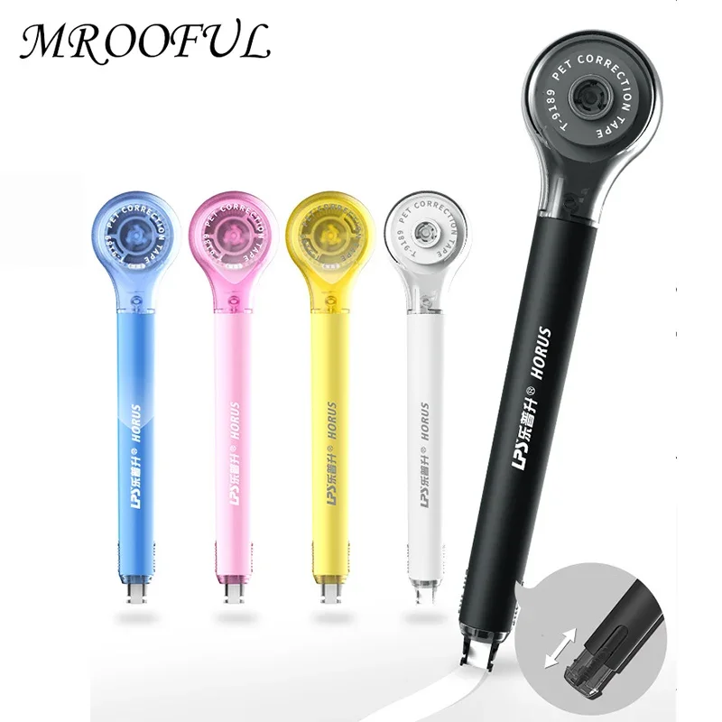 Creative Pen Shape Colorful Correction Tape Error Correction Tools Office School Supplies