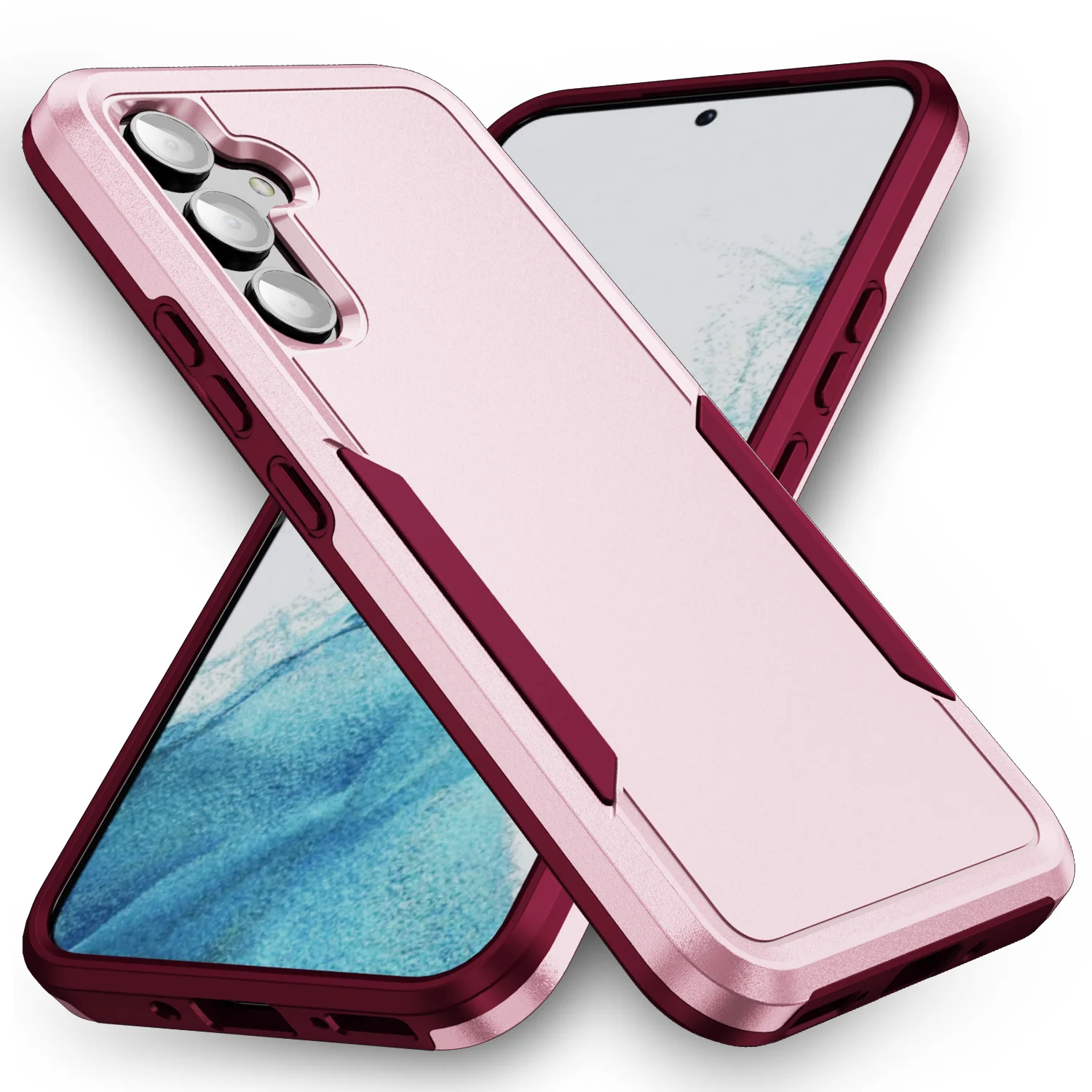 Heavy Duty Armor Shockproof Phone Case - Durable Protective Back Cover