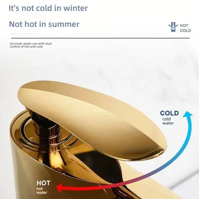 Classics High Quality Bathroom Washbasin Hot And Cold Water Faucet Household Toilet Countertop Single Handle Faucet Crane