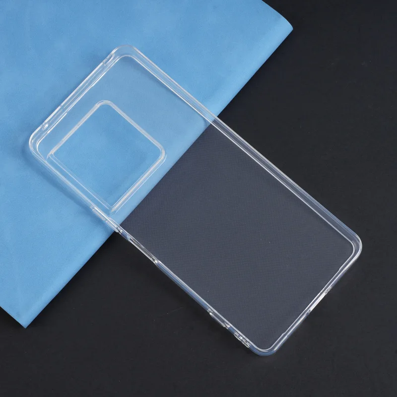 Clear Transparent Soft TPU Silicone Phone Case - Matte Shell Back Cover