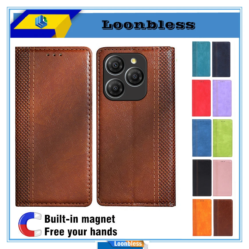 Premium Wallet Phone Case for Blackview Shark 9 - Elegant Protective Cover