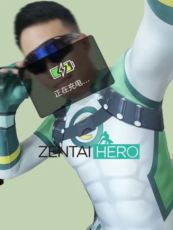 

Новое поступление, объемный принт, ярко-зеленый учительский комбидресс Zentai из спандекса