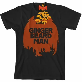 Design Ginger Beard Printed T-Shirt