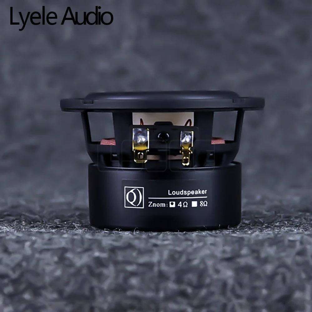 Lyele Audio 3 inch full range speaker 30W HiFi home portable bookshelf speaker 89Db HiFi 4/8&Omega; tissue fiber Y30 magnet