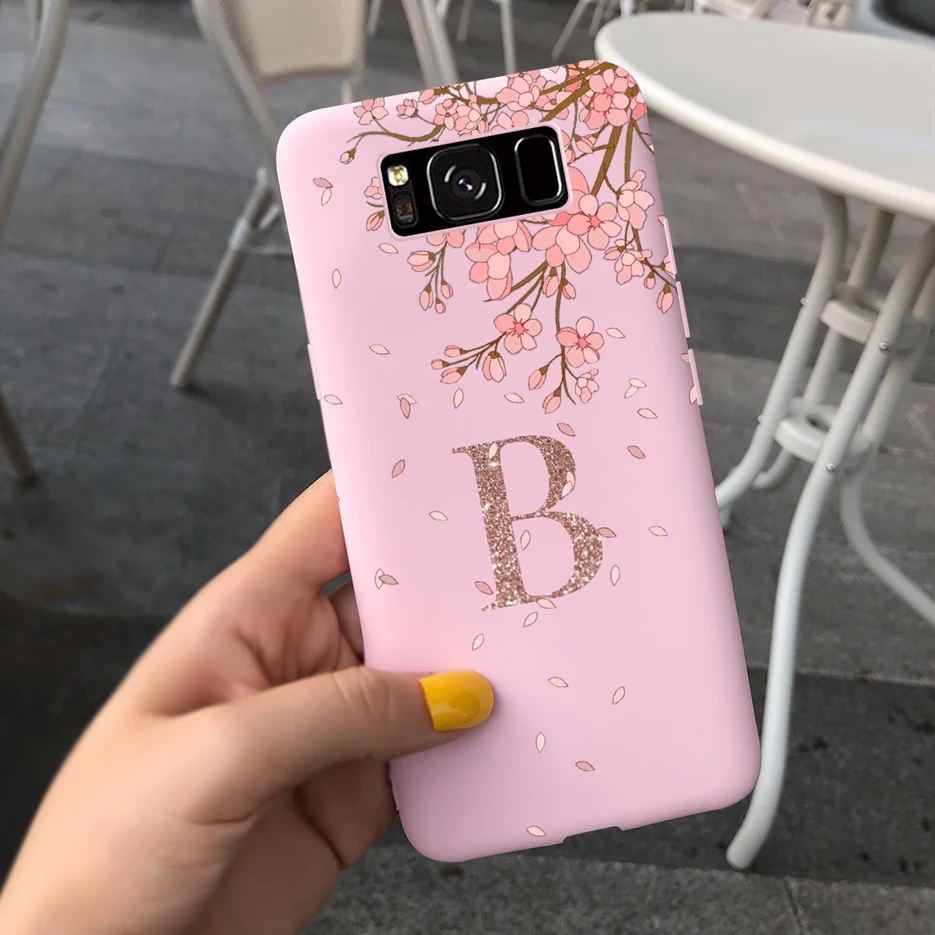 Luxury Crown Letters Soft Silicone Phone Case with Bumper - Elegant Protective Cover