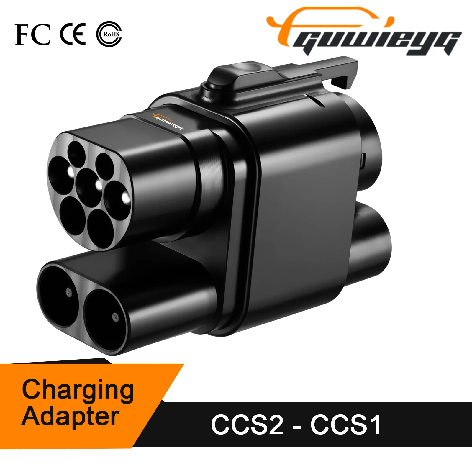 

GUWIEYG DC + AC от CCS2 зарядное устройство до CCS1 EV CCS2 к CCS1 зарядное устройство для электромобиля DC быстрое зарядное устройство для электромобиля