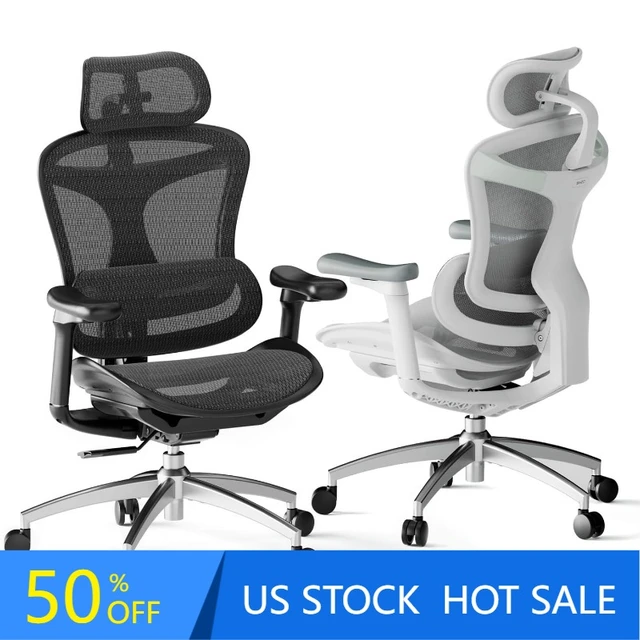 Ergonomic Office Chair, Big and Tall Office Chair with 3D Armrest