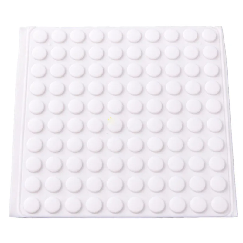 Silicone furniture pads 200Pcs 8x2.2MM protective silicone rubber feet pads laptop cabinet door bumpers furniture foot protector shock absorber rubber furniture pads