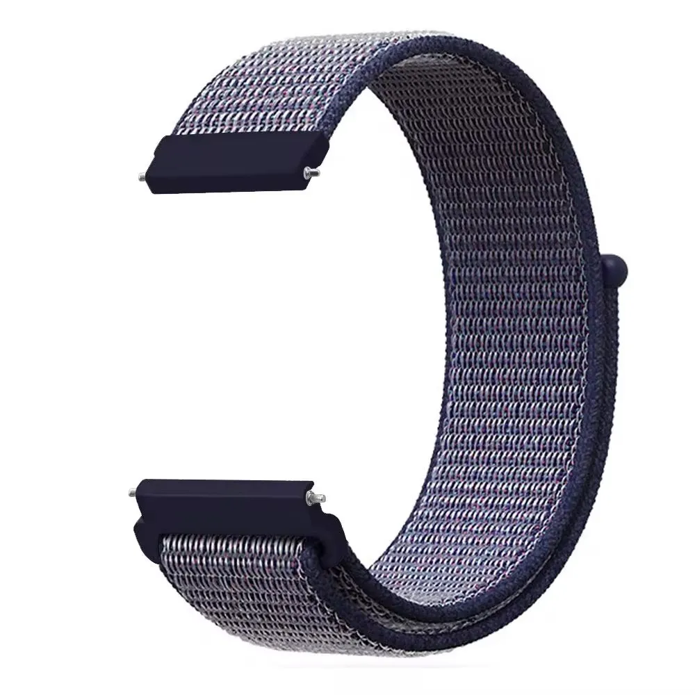 Nylon Watch Strap Wristband Bracelet - Various Sizes (16mm, 18mm, 20mm, 22mm)