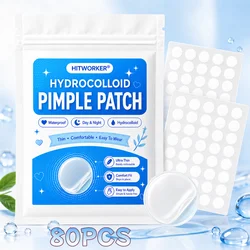 Hydrocolloid Acne Patch with Salicylic Acid & Tea Tree Oil - Alcohol - Free, Mild, Non - Irritating (240 Patches) (80PCS)