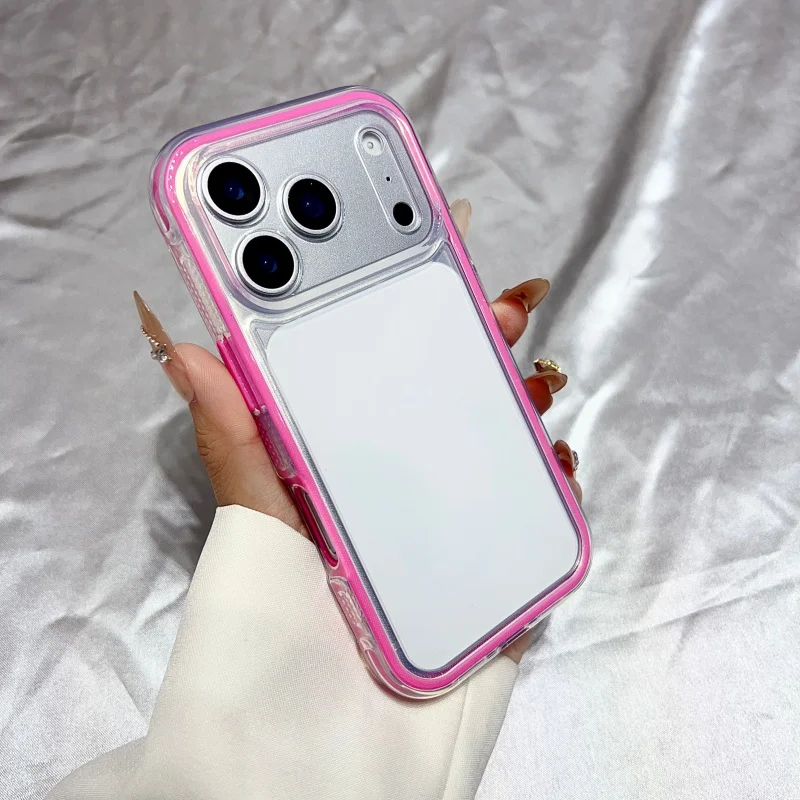 Luxury Crystal Clear Shockproof Phone Case - Ultra Slim & Transparent Hard Shell Design