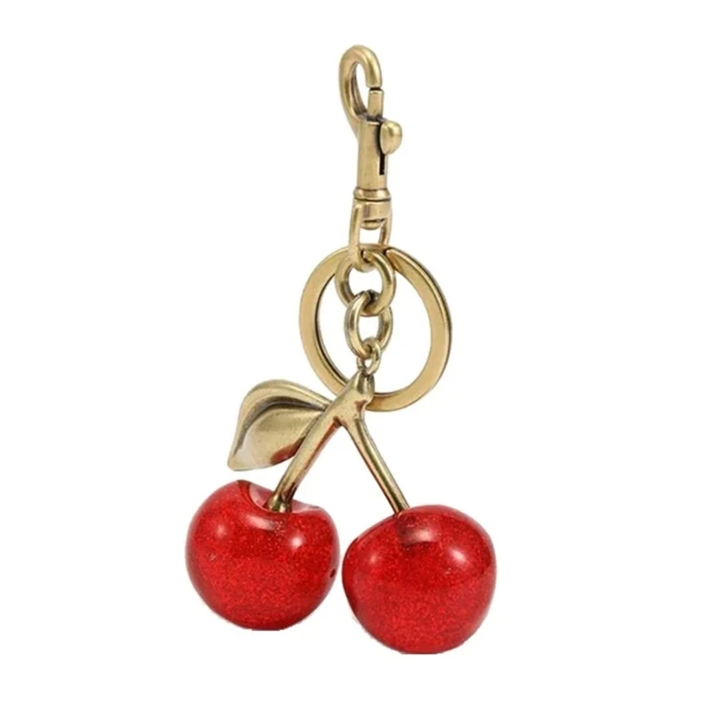 

Stylish Cherry Keyring Accessory Cherry Pendant Keyrings Bag Charm 517F