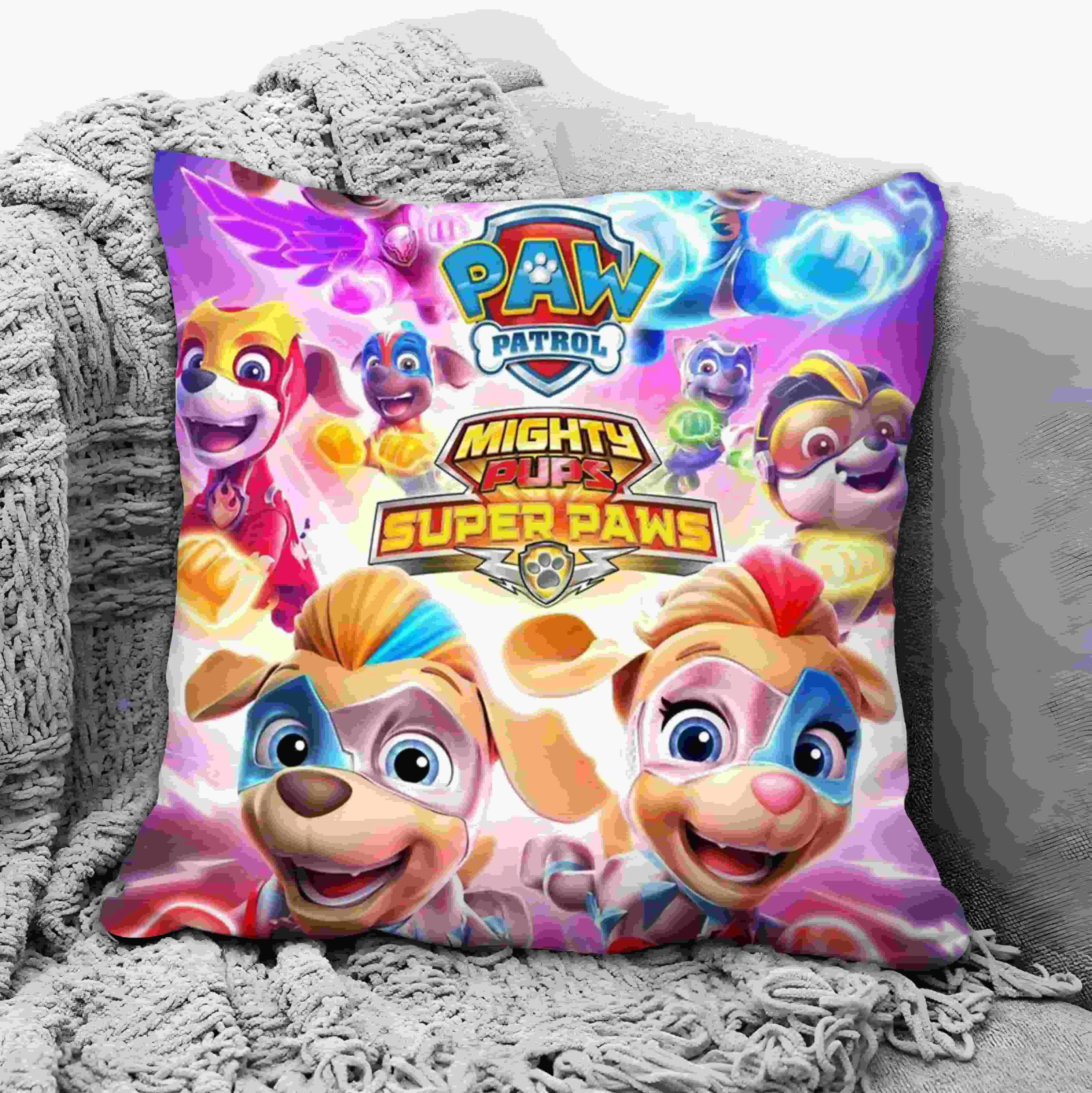 Cartoon Square Pillow Awaii Anime Soft Waist Sofa Cushion Printing Throw Pillow Throw Bedroom Pillows Cute dog