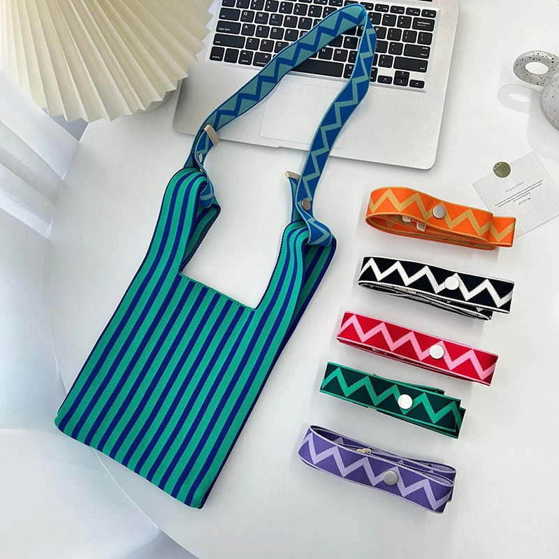 Colorful Straps Replacement For Women Crossbody Handbags Shoulder Bag Strap DIY Bags Accessories Bag Handle