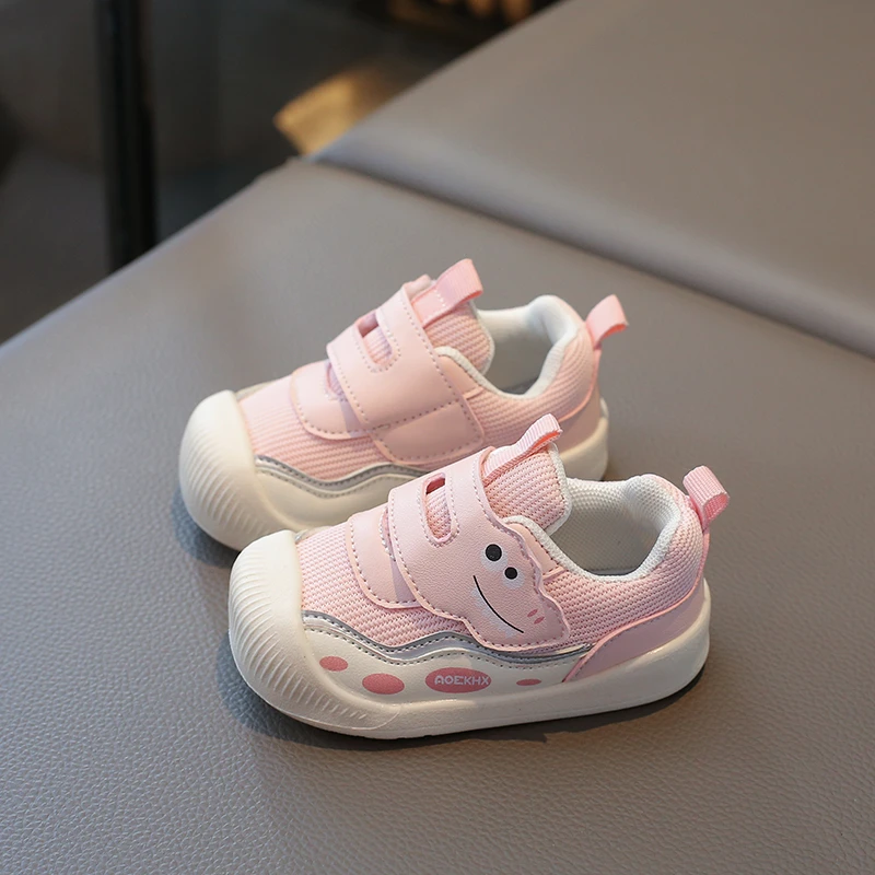 Baby Children Toddler Shoes Gray Lightweight Breathable Boys Girls Sports Functional Shoes Green Kid Baby Single Shoes Sandals 4