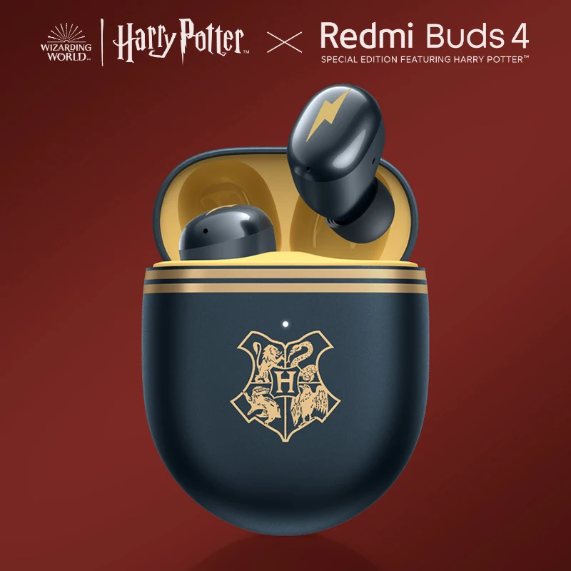 

Xiaomi Harry Potter Redmi Buds 4 Headphones Wireless Bluetooth 5.2 Noise Cancelling Earphones TWS Earbuds Pro Fone Headset Gamer