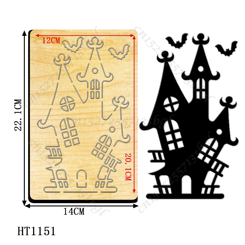 

Architecture Cutting dies - New Die 2022 Cutting And Wooden Mold,HT1151 Suitable For Common Die Cutting Machines On The Market.