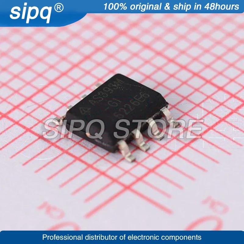 

10PCS/LOT AS393MTR-G1 AS393MTR SOP-8 LOW POWER LOW OFFSET VOLTAGE DUAL COMPARATORS New Original