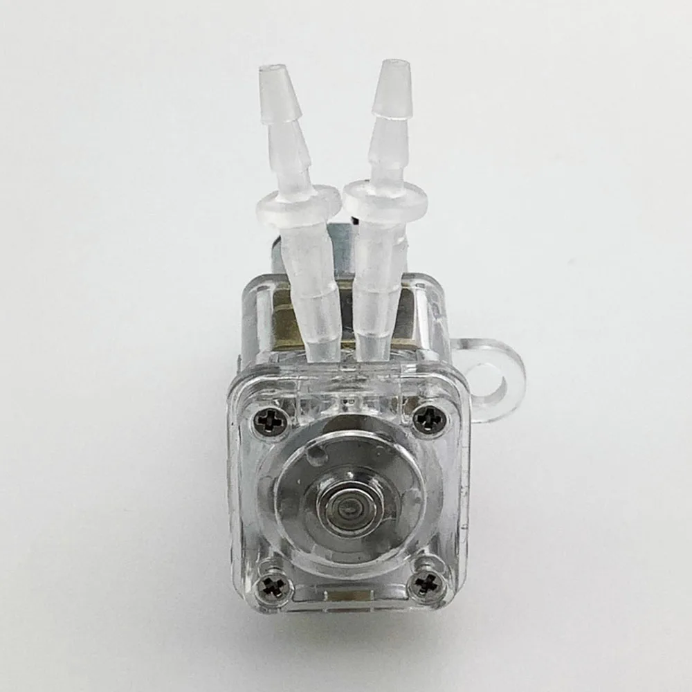 3V Peristaltic Pump Dosing Pump Mini Pump Liquid Self-priming Water Pump Silicone Tube for Aquarium Tank Lab Chemical Analysis