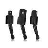 3 PCS Electric Drill Socket Adapter 360° Rotatable 1/4 3/8 1/2inch Hex Shank Drill Bits Extension For Impact Driver Power Tools 1