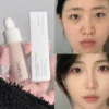 3 Colors Silky Traceless Concealer Cover Acne Marks Spots Scarring Dark Eye Circles Face Whitening Concealer Brightening Skin 3