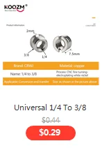 Description Picture 5 of itemSLR Camera Tripod 1/4" 3/8" Lanyard Screw D Ring Handle Shoulder Strap Mount Adapter Digital Camera Photo Studio Accessories