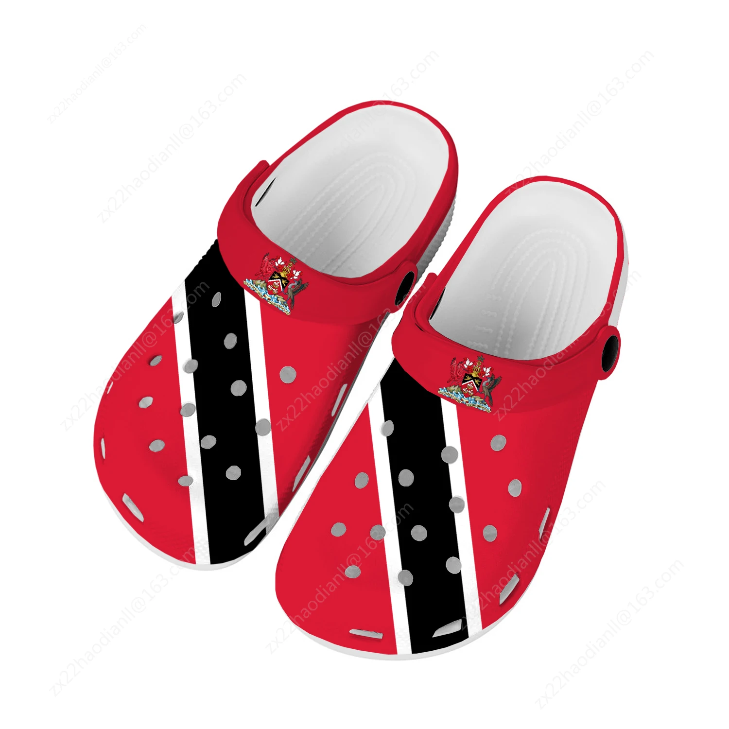 Trinidad and Tobago Flag Home Clogs Custom Water Shoes Mens Womens Teenager Shoe Garden Clog Breathable Beach Hole Slippers