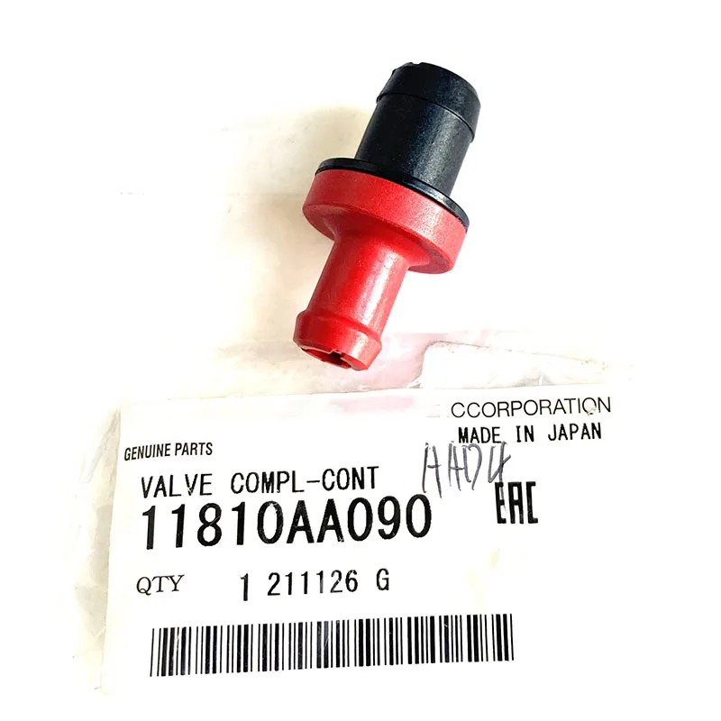 New Genuine PCV Valve OEM 11810AA090 For Subaru Outback Legacy 2010