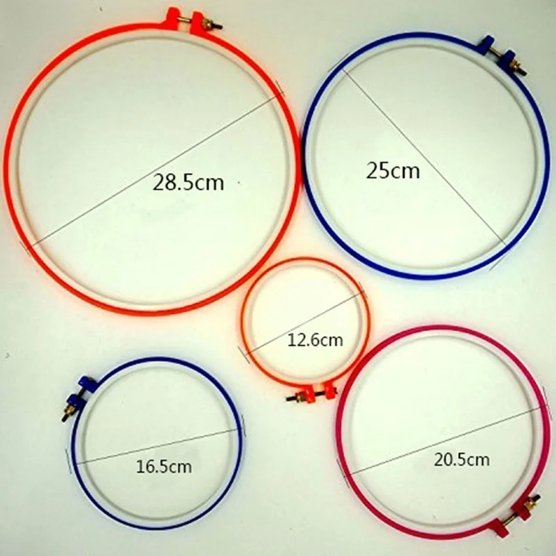 Adjustable Embroidery Hoop Set 5