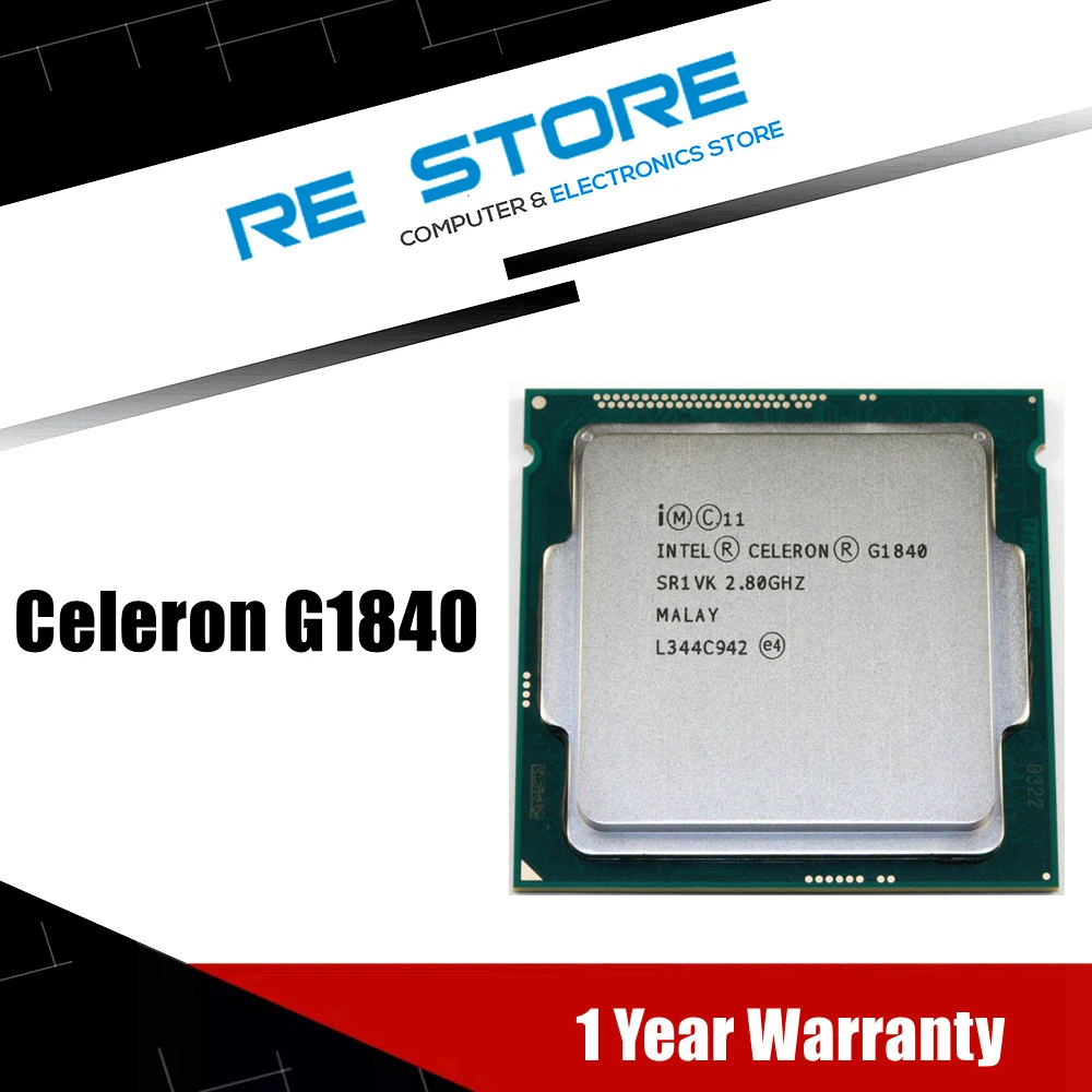 Intel Celeron G1840 2.8GHz 2M Cache Dual Core CPU Processor SR1VK SR1RR ...