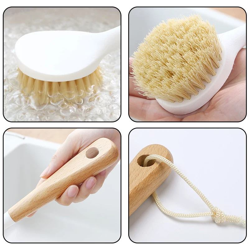 Silicone Dish Brush Handle + Brush Head - PUBLIC
